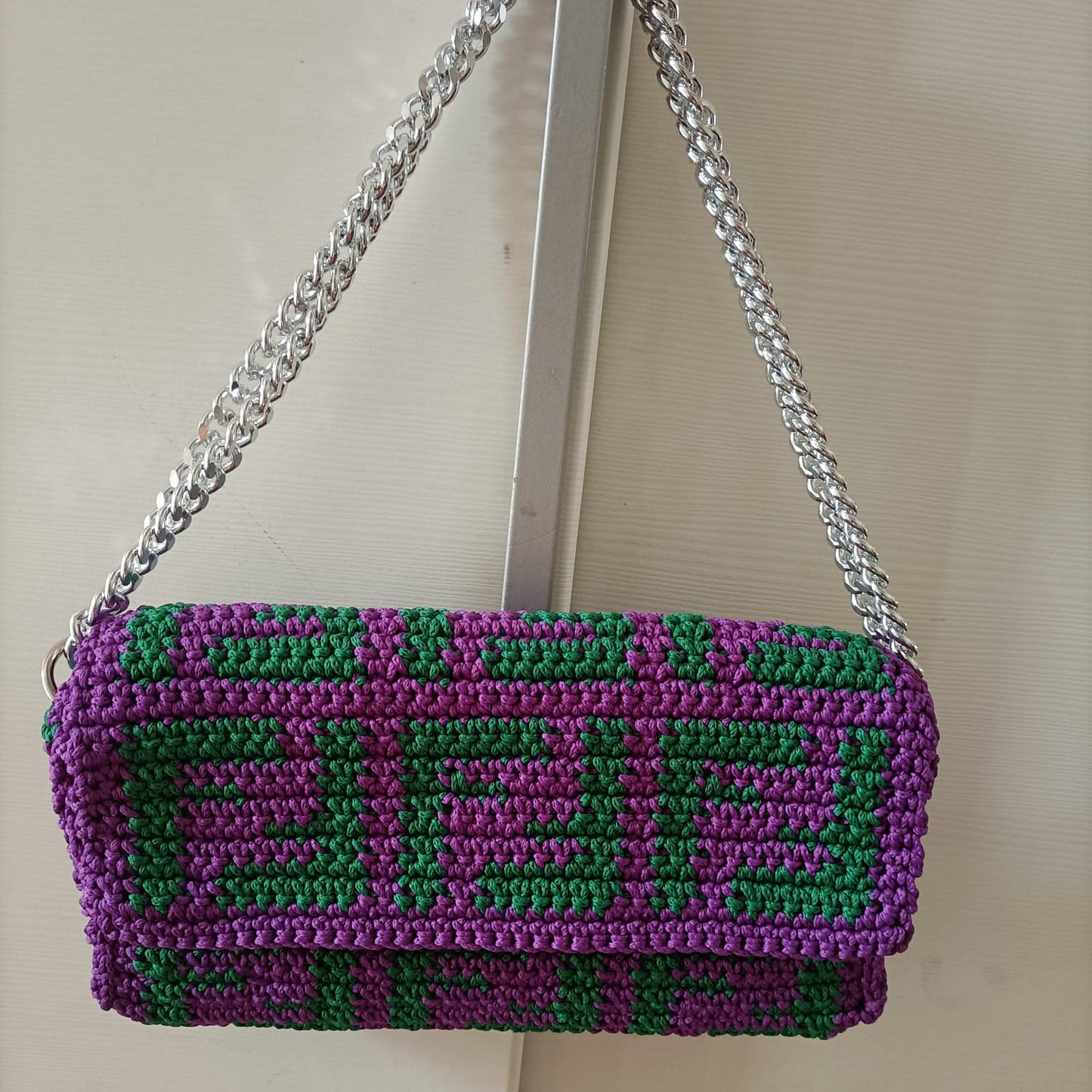 Borsa doppia F Purple