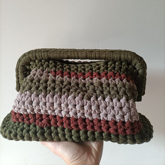 Clutch bag multicolor