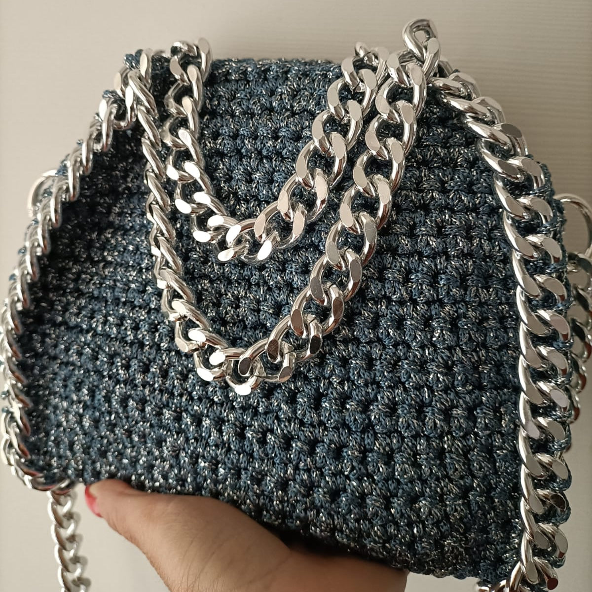 Falabella small lurex