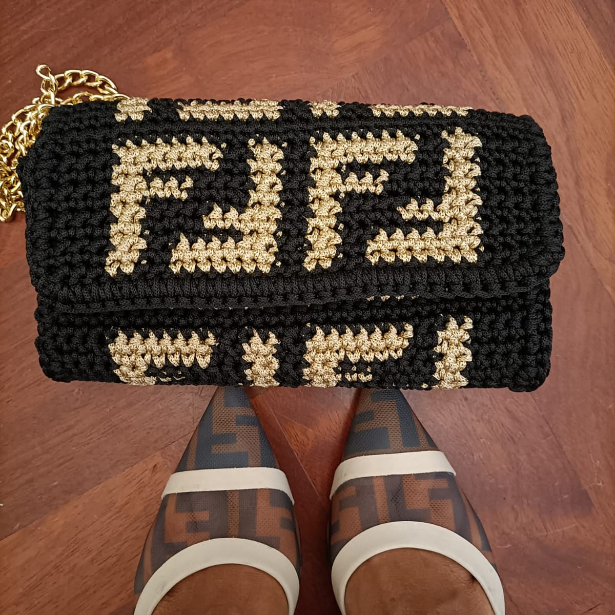 Borsa doppia F Catenina