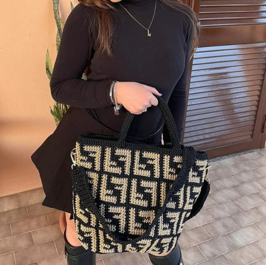 Borsa doppia F