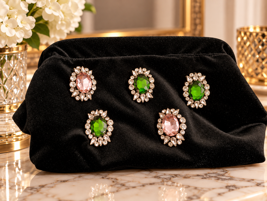 Clutch pochette Velvet Diamond Limited edition